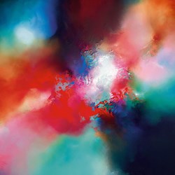 The Seeker by Simon Kenny - Glazed Box Canvas sized 26x26 inches. Available from Whitewall Galleries