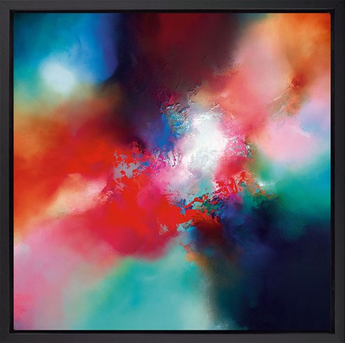 The Seeker by Simon Kenny - Framed Glazed Box Canvas